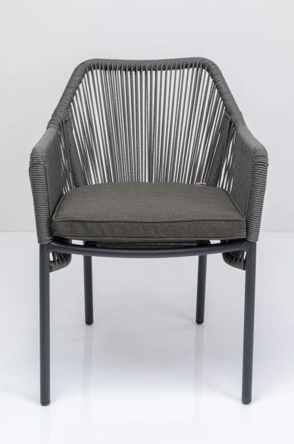 KARE Design Armleuningstoel Wave Grey