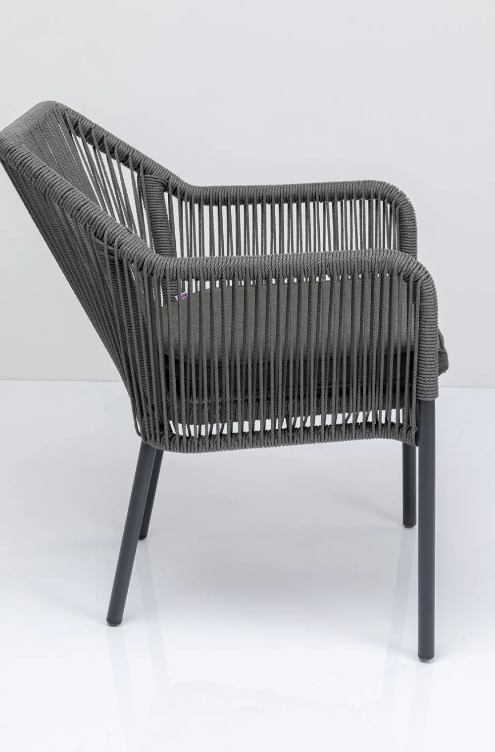 armleuningstoel_wave_grey_2.webp KARE Design Armleuningstoel Wave Grey