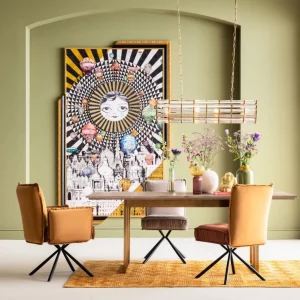 KARE Design Armleunstoel Chelsea Bruin