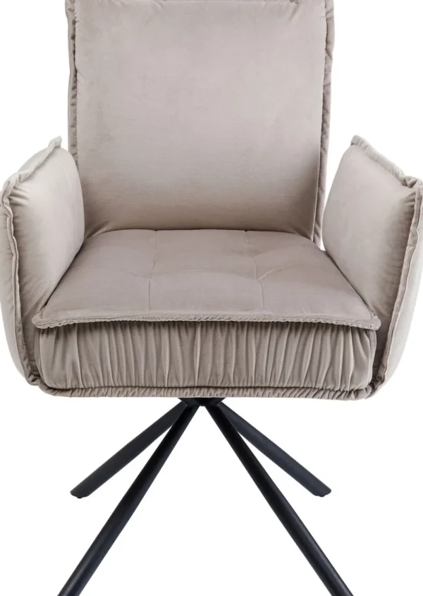 KARE Design Armleunstoel Chelsea Grijs