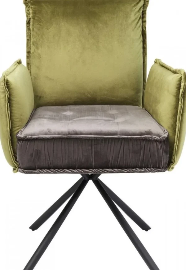 KARE Design Armleunstoel Chelsea Groen