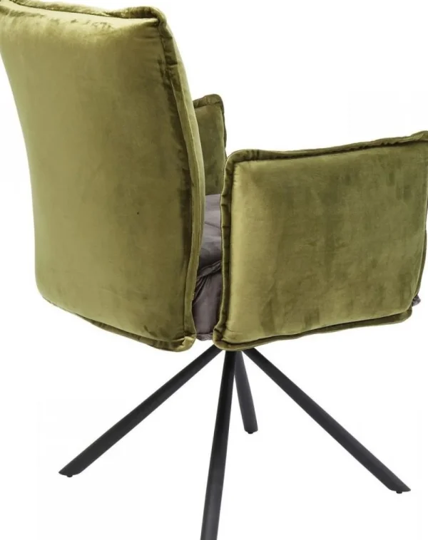 KARE Design Armleunstoel Chelsea Groen