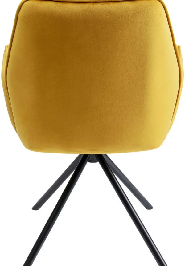 KARE Design Armleunstoel Mila Geel