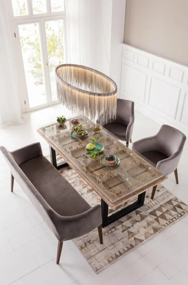 KARE Design Armleunstoel Mode Fluweel Grijs