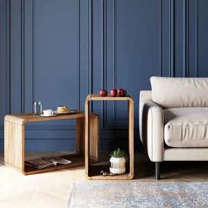 KARE Design Authentieke Cuben Rechthoek (2-delig)