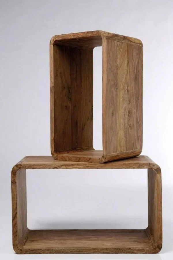 KARE Design Authentieke Cuben Rechthoek (2-delig)