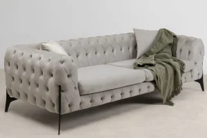 KARE Design Bank Bellissima 3-zits Beige 240cm