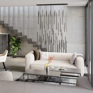 KARE Design Bank Cubetto 3-zits Cream 220cm