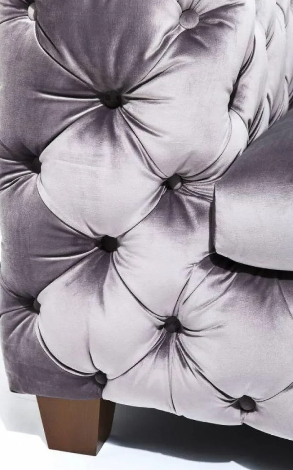 KARE Design Bank Desire 3-Zits Zilvergrijs