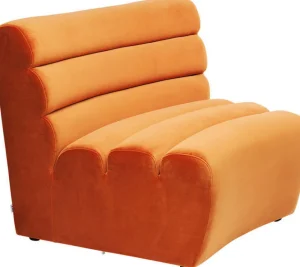 KARE Design Bank Element Wave Oranje