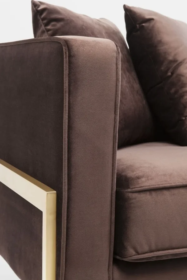 KARE Design Bank Loft 3-Zits Bruin