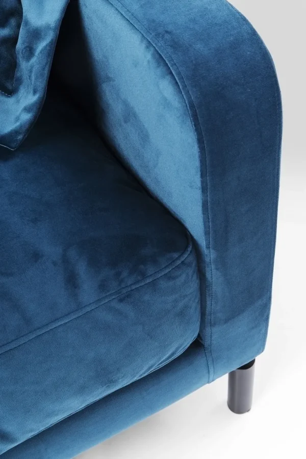 KARE Design Bank Lullaby 2-Zits Petrol-Blauw