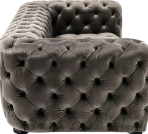 KARE Design Bank Metropol 3-Zits Grijs 238cm