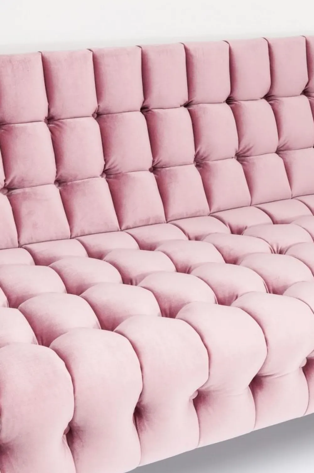 bank_milchbar_zits_fluweel_roze_4.webp KARE Design Bank Milchbar 3-Zits Fluweel Roze