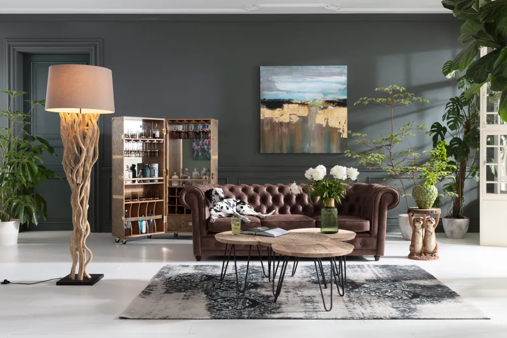 KARE Design Bank Oxford 3-Zits Vintage Smart