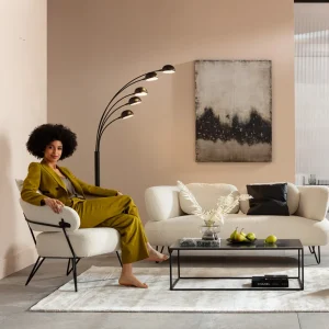 KARE Design Bank Peppo 2-Zits Wit 182cm