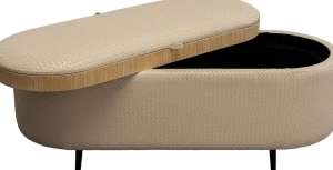 KARE Design Bank Venezia Storage Cream 100cm