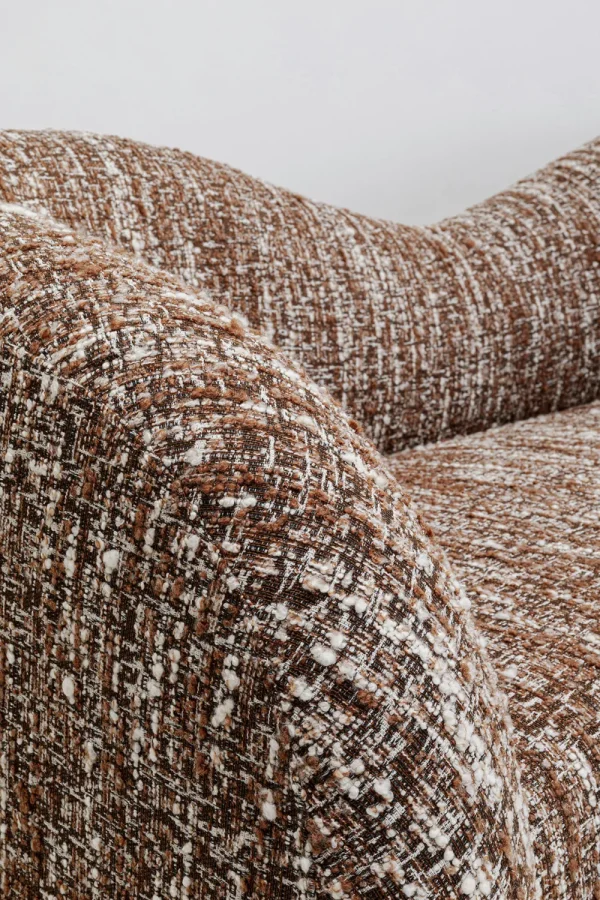 KARE Design Bank 2-zits Livia Melange Brown 201cm