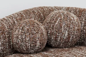 KARE Design Bank 2-zits Livia Melange Brown 201cm