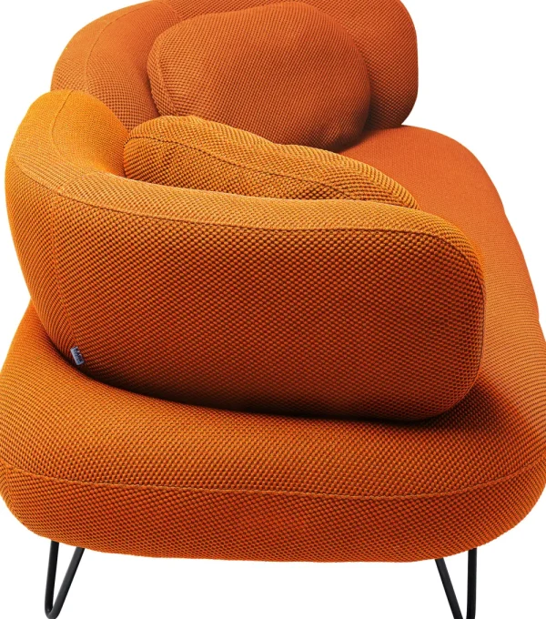 KARE Design Bank 2-zits Peppo Orange 182cm