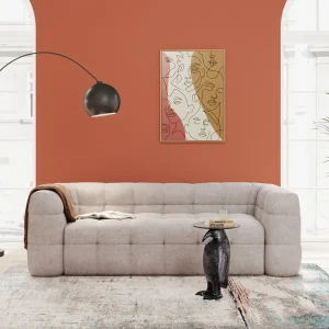 KARE Design Bank 3-zits Salamanca Creme 240cm