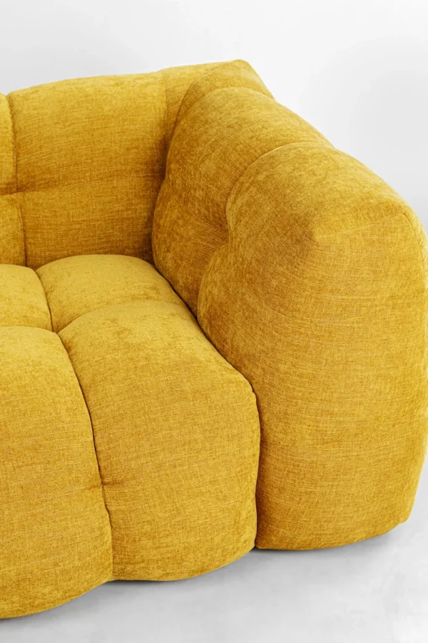 KARE Design Bank 3-zits Salamanca Yellow 240cm