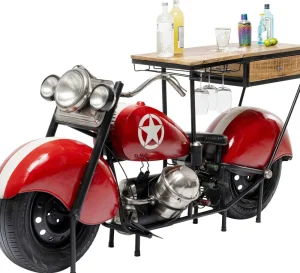 KARE Design Bar Motorbike Red