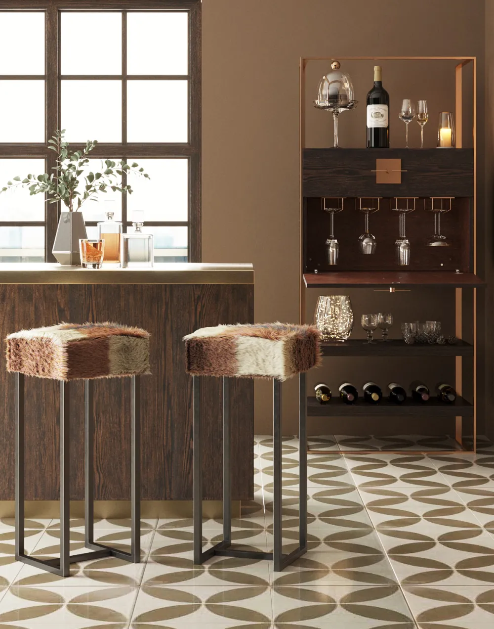 barkruk_country_life_5.webp KARE Design Barkruk Country Life