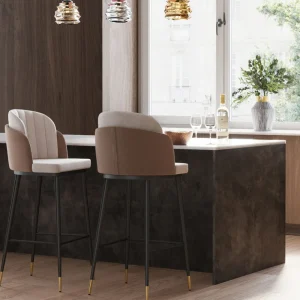 KARE Design Barkruk Hojas Beige