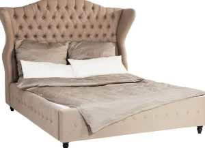 KARE Design Bed City Spirit Linnen Natuurlijk 180x200cm