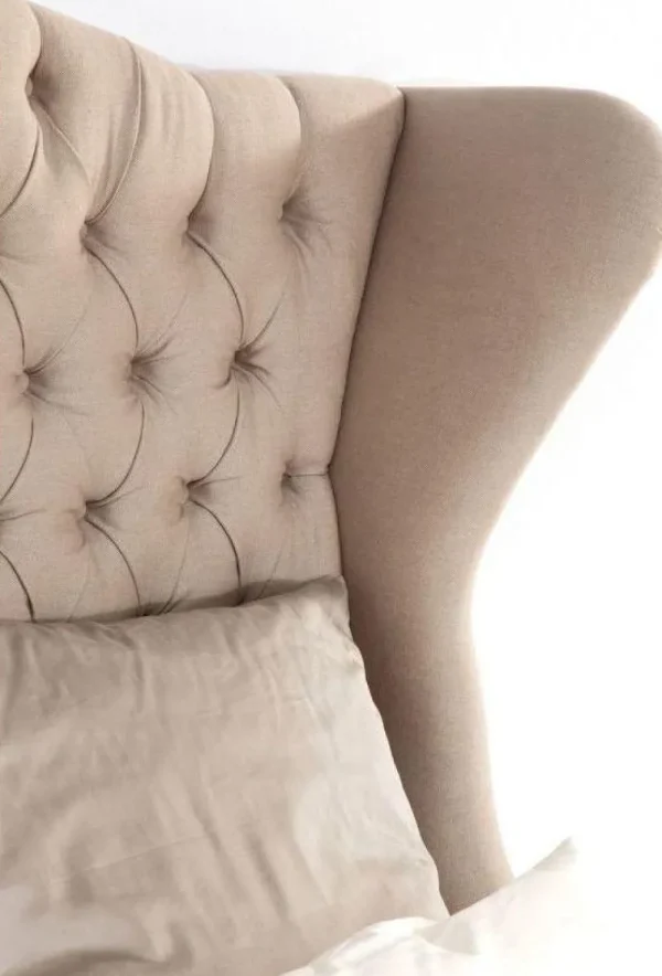 KARE Design Bed City Spirit Linnen Natuurlijk 160x200cm