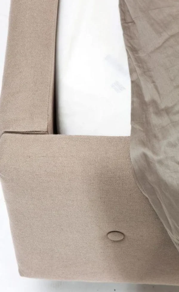 KARE Design Bed City Spirit Linnen Natuurlijk 160x200cm