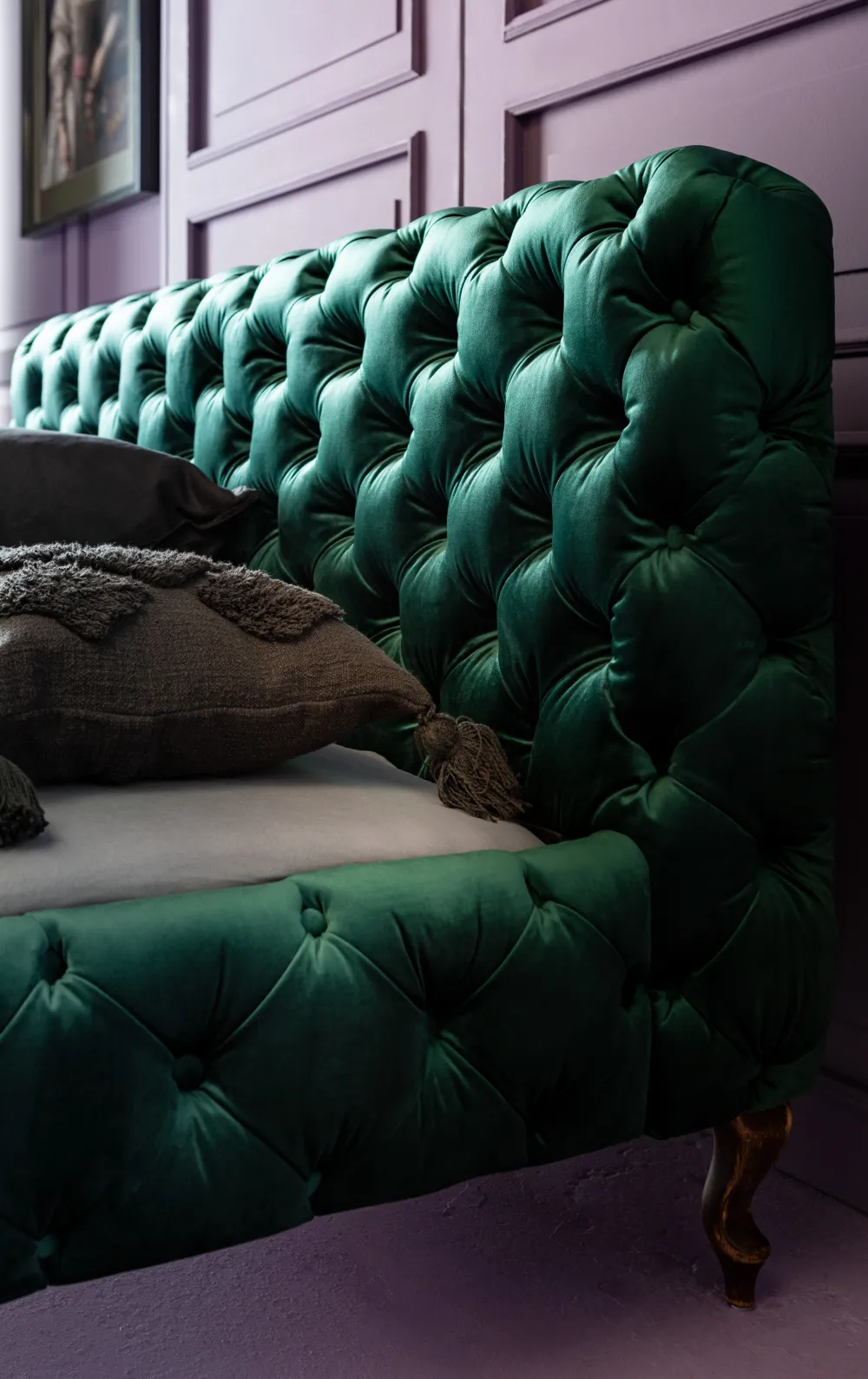 bed_desire_fluweel_groen_xcm_2.webp KARE Design Bed Desire Fluweel Groen 180x200cm