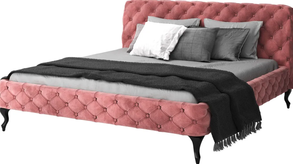 bed_desire_fluweel_roze_xcm_4-1.webp KARE Design Bed Desire Fluweel Roze 180x200cm