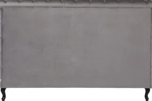 KARE Design Bed Desire Hoog Zilvergrijs 160x200cm