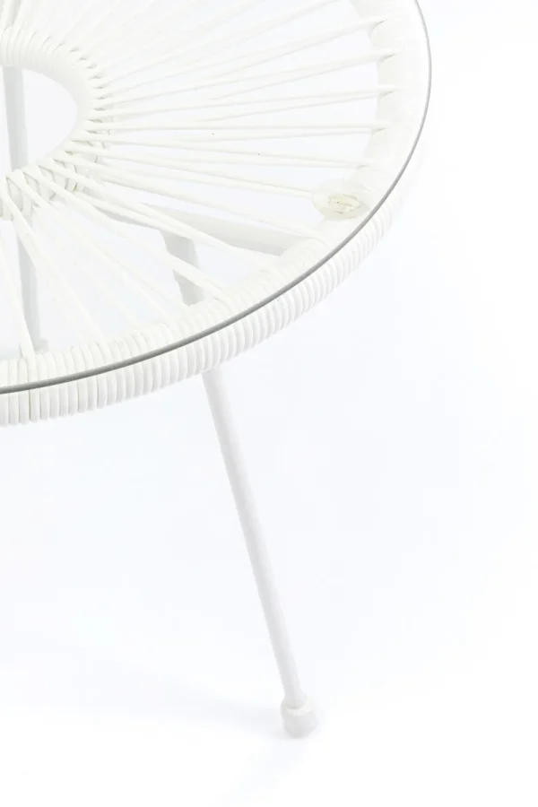 KARE Design Bijzettafel Acapulco Wit