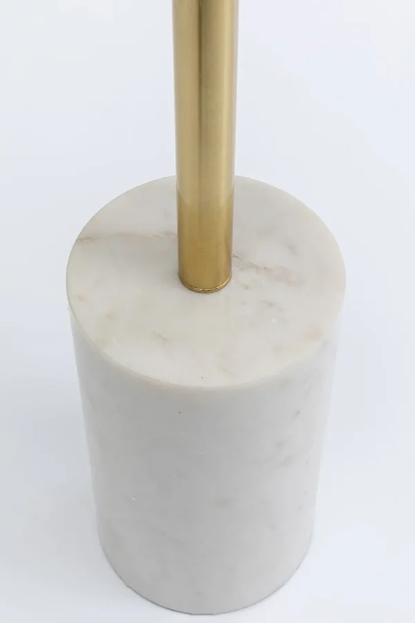 KARE Design Bijzettafel Agate Base White 25cm