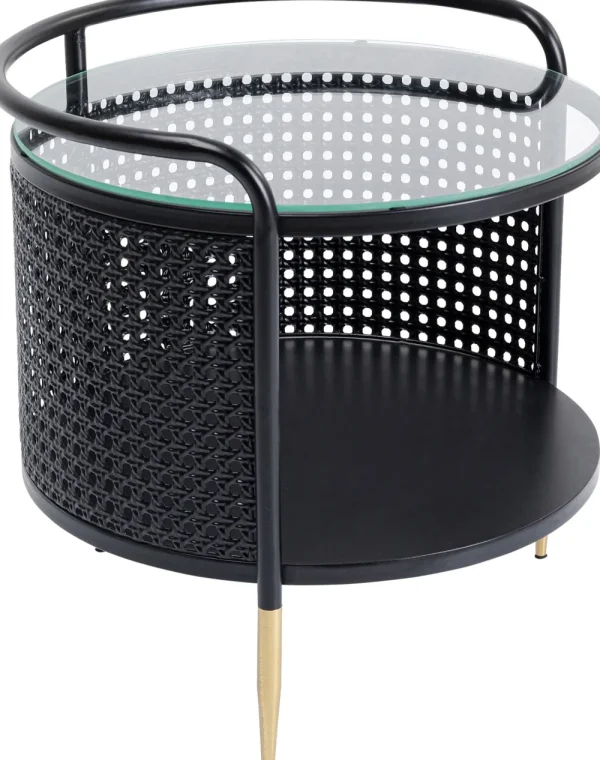 KARE Design Bijzettafel Fence Ø45cm