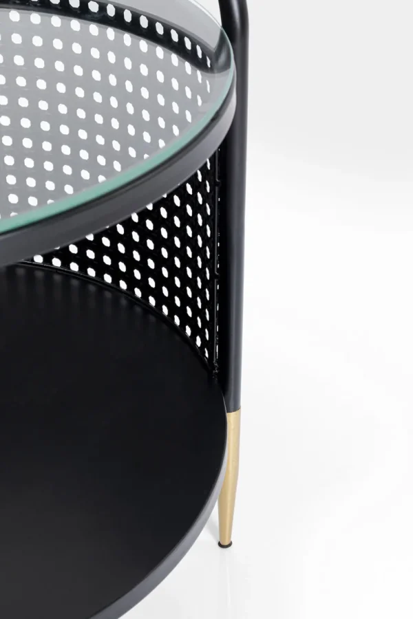 KARE Design Bijzettafel Fence Ø45cm