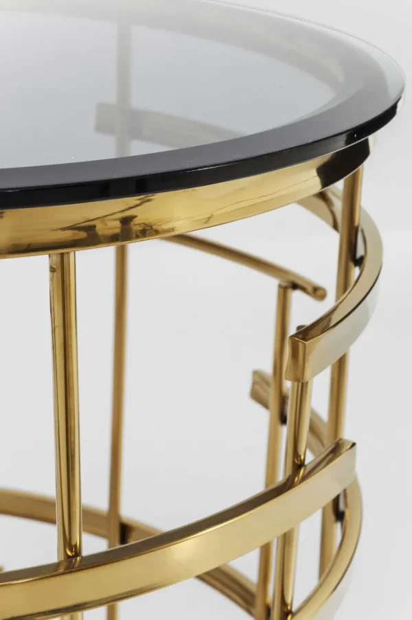 KARE Design Bijzettafel Jupiter Goud Ø55cm