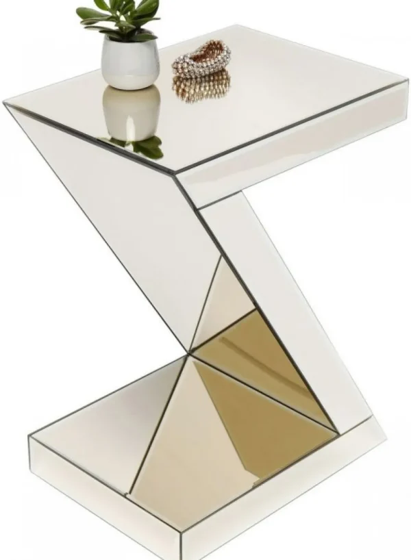 KARE Design Bijzettafel Luxury Z Champagne