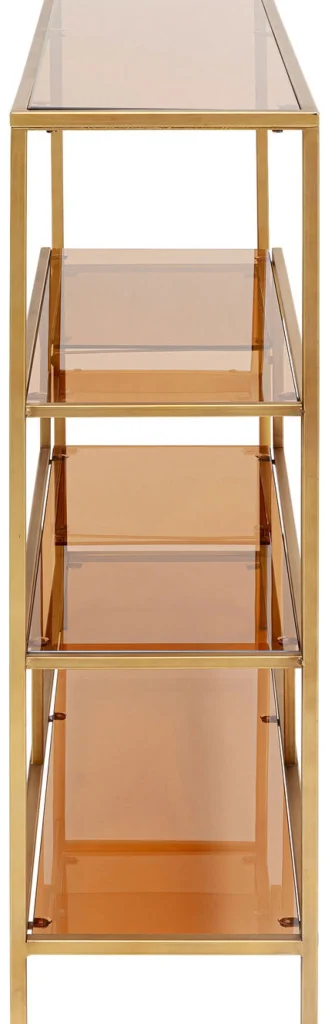 KARE Design Boekenkast Loft Goud 100x115cm