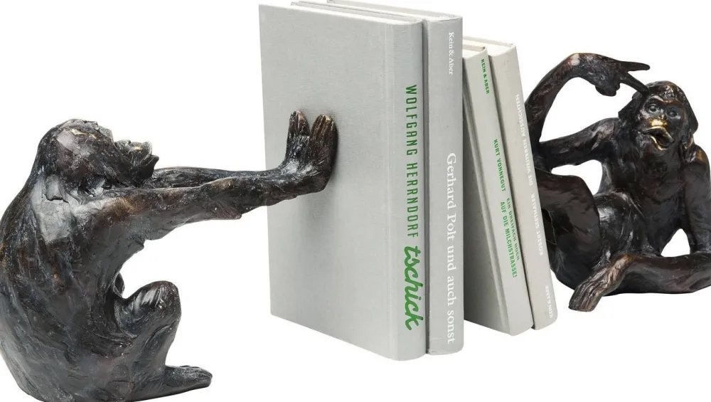 boekensteun_aap_delig_2.webp KARE Design Boekensteun Aap (2-delig)