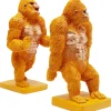 KARE Design Boekensteun Gorilla Oranje (2-delig)
