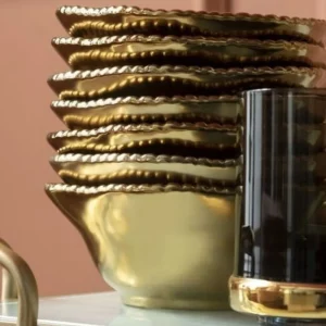 KARE Design Bord Bell Goud Ø36cm