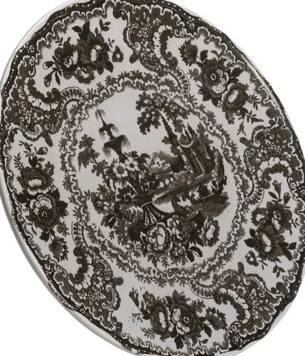 KARE Design Bord Sakura Grijs Ø22cm