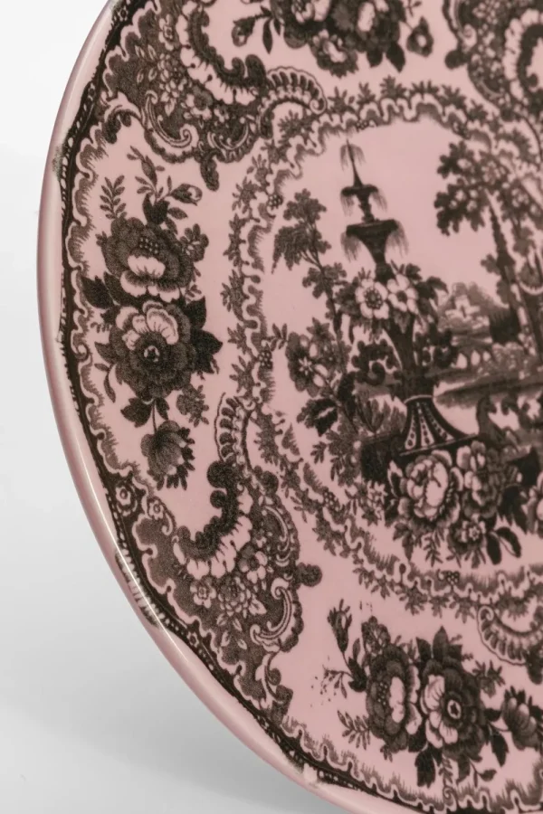 KARE Design Bord Sakura Roze Ø22cm