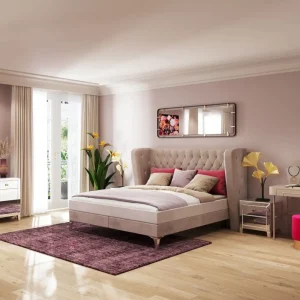 KARE Design Boxspringbed Benito Moon Cream 180x200cm