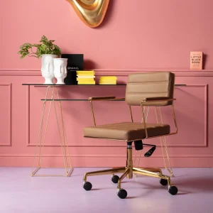 KARE Design Bureaustoel Dottore Bruin