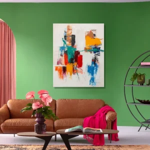 KARE Design Canvas Be Happy 150x120cm